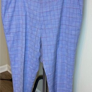 Alexander Julian Men's Lavender Plaid Pants